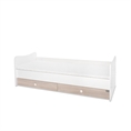 Bed MiniMAX NEW white+amber /teenage bed/